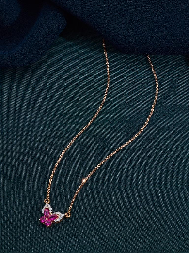Delicate Butterfly Pendant Necklace